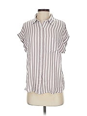 Cosmic Blue Love Short Sleeve Blouse