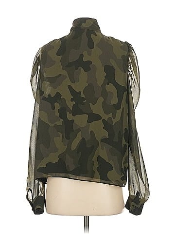 White House Black Market Long Sleeve Blouse (view 2)