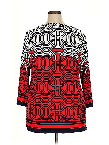 JM Collection 3/4 Sleeve Blouse (view 2)