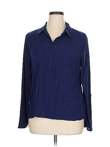 Faded Glory Long Sleeve Polo (view 1)