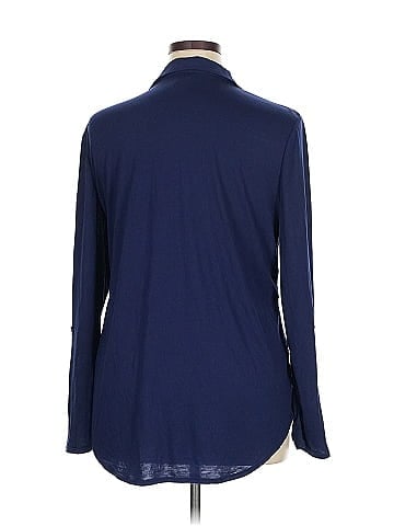 Faded Glory Long Sleeve Polo (view 2)