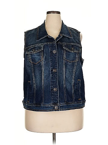 Maurices Denim Vest (view 1)