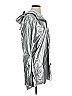 Rains 100% Polyester Metallic Silver Raincoat Size Sm - Med - photo 4