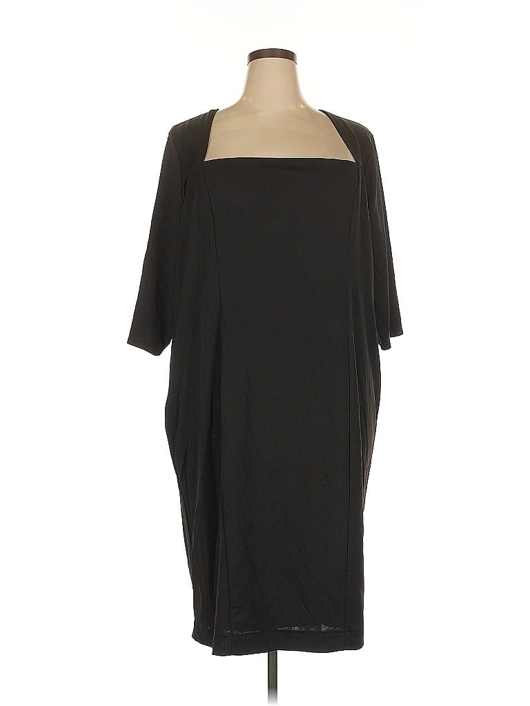 Alexia Admor Black Cocktail Dress Size 3X - photo 1