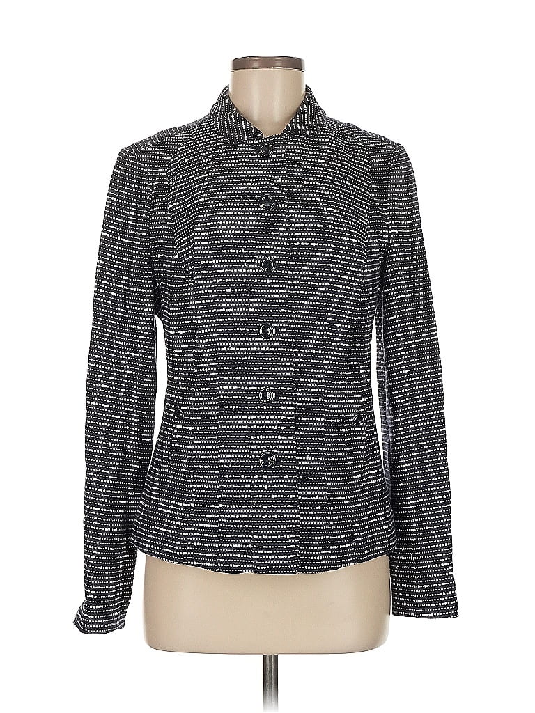 Carlisle Tweed Gray Blue Blazer Size 8 - photo 1