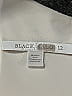 Black Halo Solid White Jumpsuit Size 12 - photo 4