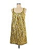 J.Crew Collection Metallic Green Cocktail Dress Size 0 - photo 1