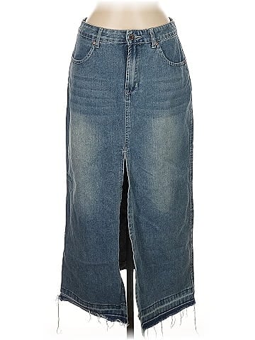 HG by Collection Denim Skirt (view 1)