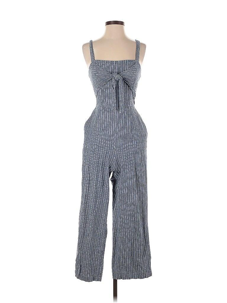 Pre-owned Abercrombie & Fitch Jumpsuit In Blue