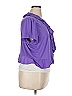BFA Classics Purple Short Sleeve Blouse Size 1X - photo 3