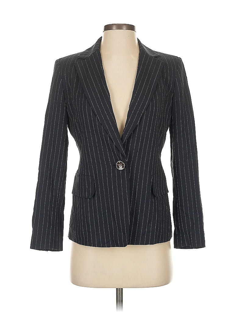 Pre-owned Dana Buchman Blazer Jacket In Blue