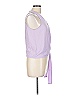 All in Favor Purple Sleeveless Blouse Size L - photo 3