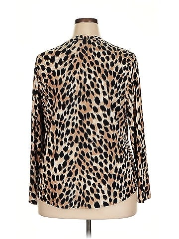 INC International Concepts Long Sleeve Blouse (view 2)