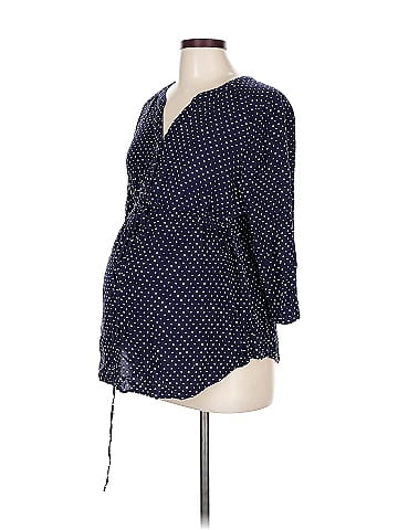 Motherhood 3/4 Sleeve Blouse (view 1)