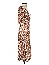 Nicholas 100% Viscose Paisley Brown Ivory Casual Dress Size 2 - photo 3