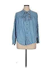 Terra & Sky Long Sleeve Button Down Shirt