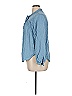 Terra & Sky 100% Lyocell Blue Long Sleeve Button-Down Shirt Size 0X - photo 4