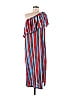 Pomander Place Stripes Blue Casual Dress Size M - photo 1
