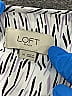 Ann Taylor LOFT Outlet 100% Rayon Silver 3/4 Sleeve Blouse Size M - photo 7