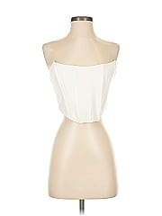 White Fox Sleeveless Blouse