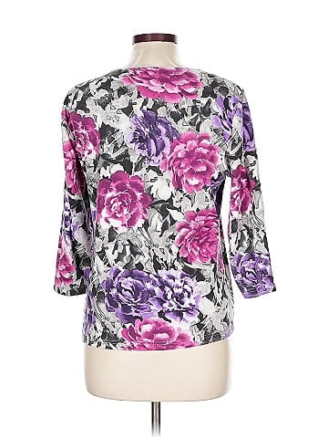 Karen Scott 3/4 Sleeve T-Shirt (view 2)