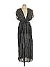 Elan 100% Cotton Black Casual Dress Size L - photo 1