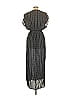 Elan 100% Cotton Black Casual Dress Size L - photo 2