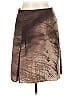 Akris Punto Graphic Brown Formal Skirt Size 10 - photo 2