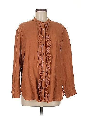 Pilcro Long Sleeve Button-Down Shirt (view 1)