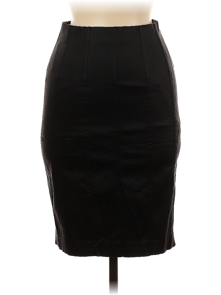 Arden B. Solid Black Formal Skirt Size 4 - photo 1