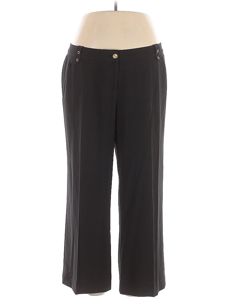 St. John Sport Black Dress Pants Size 16 - photo 1