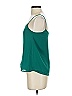Mango 100% Polyester Green Sleeveless Top Size XXS - photo 4