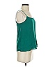 Mango 100% Polyester Green Sleeveless Top Size XXS - photo 3