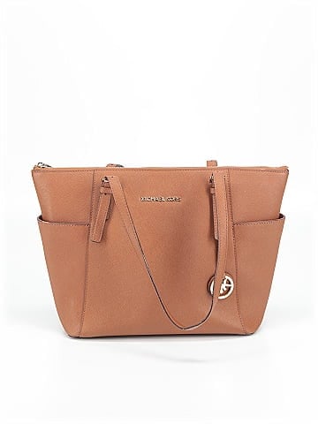 MICHAEL Michael Kors Leather Shoulder Bag (view 1)