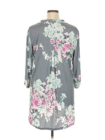 Honeyme 3/4 Sleeve Blouse (view 2)