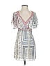 Marciano Print White Ivory Casual Dress Size 4 - photo 1