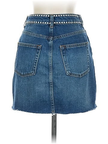 Topshop Denim Skirt (view 2)
