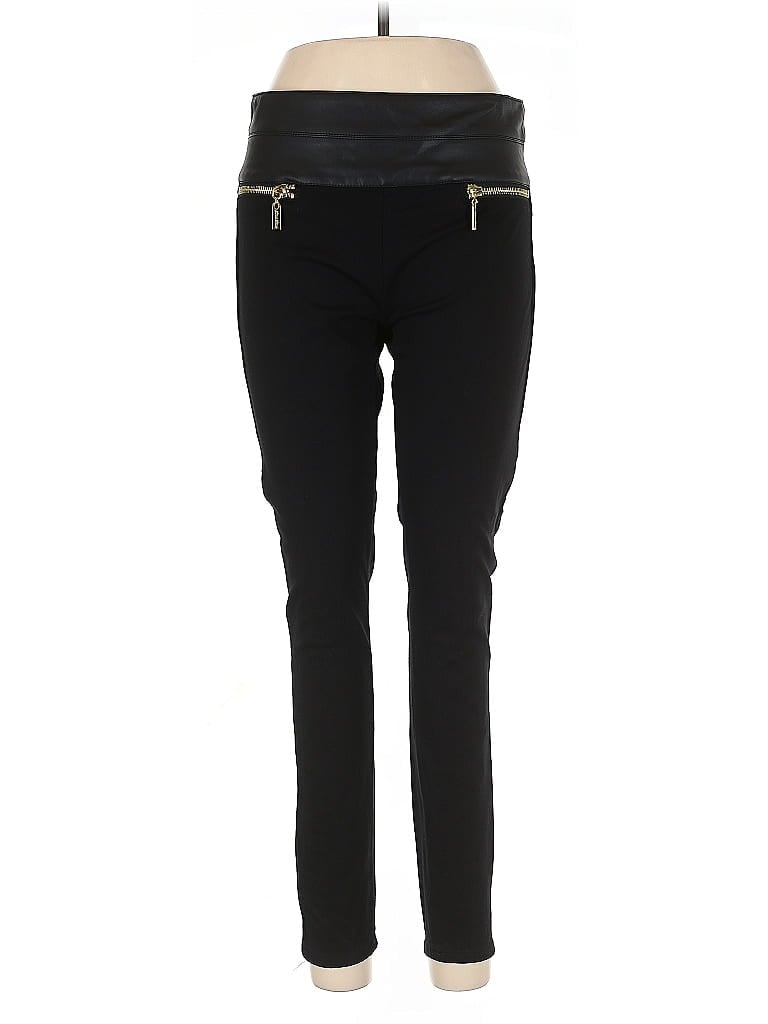 Bisou Bisou Black Active Pants Size 10 - photo 1