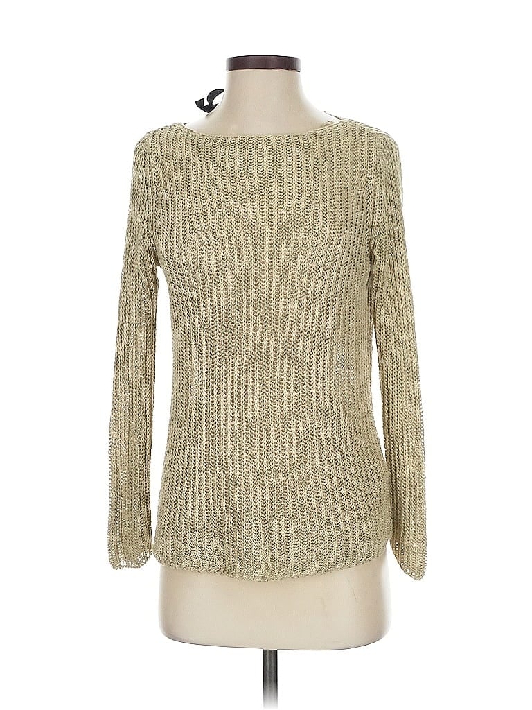 Pre-owned Zara Pullover Sweater In Brown