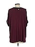 Catherine Malandrino Burgundy 3/4 Sleeve T-Shirt Size S - photo 2