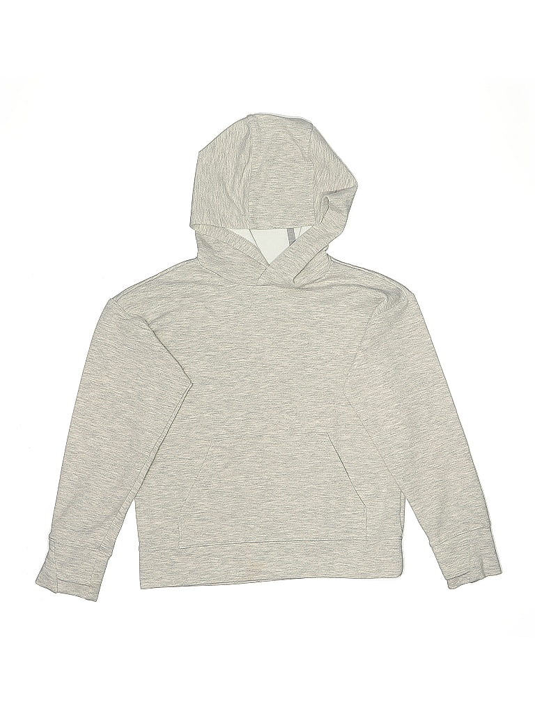 Pre-owned All In Motion Kids' Pullover Hoodie In Silver