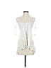 Band of Gypsies 100% Nylon Ivory White Kimono Size S - photo 1