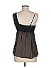 Black Halo Black Sleeveless Blouse Size 6 - photo 2