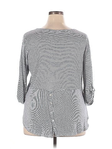 Adrienne Vittadini 3/4 Sleeve T-Shirt (view 2)