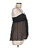Black Halo Black Sleeveless Blouse Size 6 - photo 3