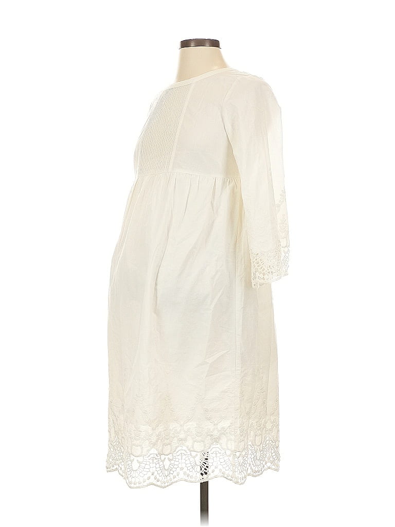 Ingrid + Isabel 100% Cotton Ivory Casual Dress Size XS - photo 1