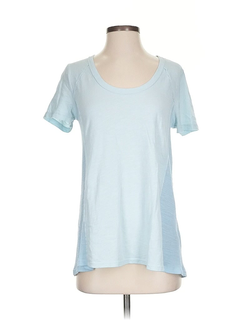 Pre-owned T.la Short Sleeve T-shirt In Blue
