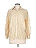 Nili Lotan 100% Cotton Ivory 3/4 Sleeve Blouse Size L - photo 1