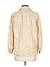 Nili Lotan 100% Cotton Ivory 3/4 Sleeve Blouse Size L - photo 2