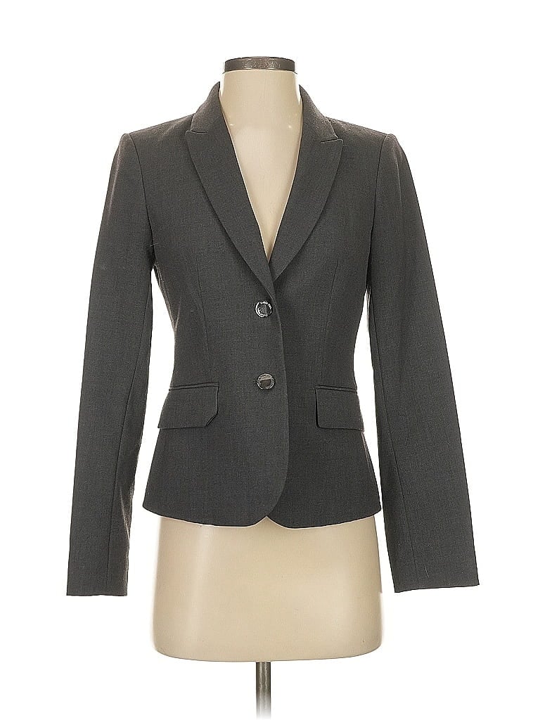 Pre-owned Calvin Klein Blazer Jacket In Gray